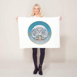 Murrieta (Kalifornien) City Siegel Fleecedecke