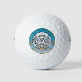 Murrieta (Kalifornien) City Siegel Golfball