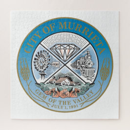 Murrieta (Kalifornien) City Siegel Puzzle