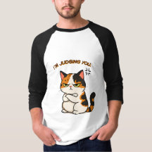 Mürrische Dreifarbige Katze - ich beurteile dich