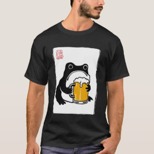 Mürrische Frosch Bar Pub Crawl Trinken Lustiges Bi T-Shirt