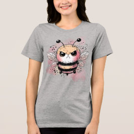 Mürrische Honigbiene Tri-Blend Shirt