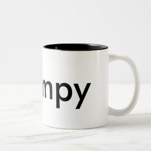 Mürrische Kaffee-Tasse Zweifarbige Tasse
