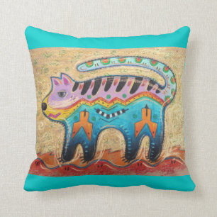 Mürrische Katze Kissen