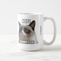Mürrische Katzen-Tasse - NOPE. MÜRRISCHER CAT "