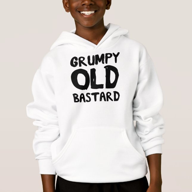 Mürrischer alter bastard hoodie (Vorderseite)