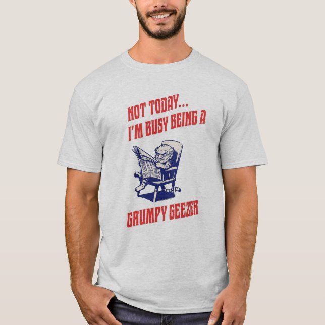 Mürrischer alter Knacker T-Shirt (Vorderseite)