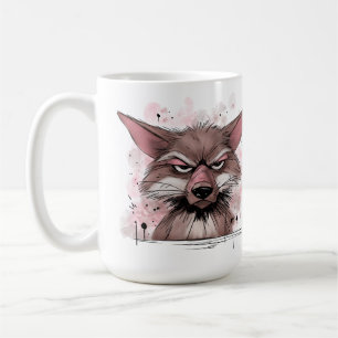 Mürrischer Kojote Kaffeetasse