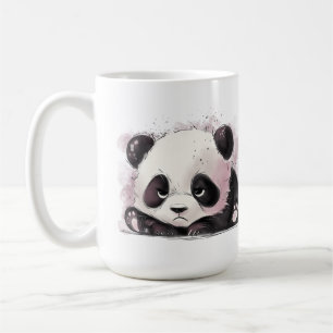 Mürrischer Panda Kaffeetasse