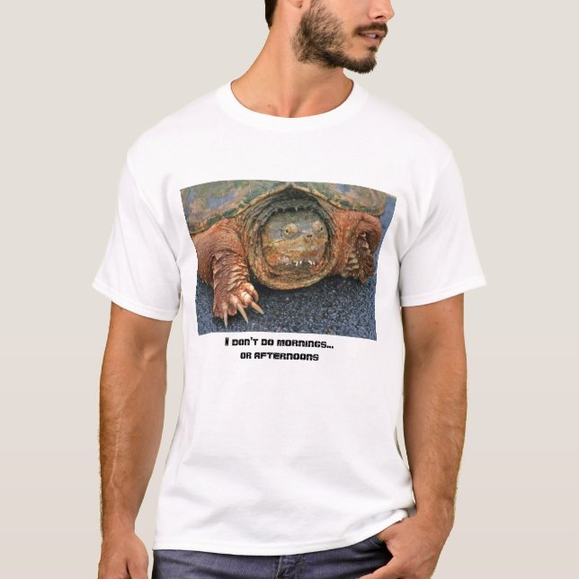 Mürrischer Rotbarsch tue ich nicht Morgen… oder T-Shirt (Vorderseite)