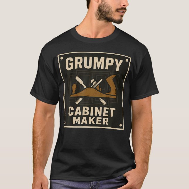 Mürrischer Schrankbauer T-Shirt (Vorderseite)