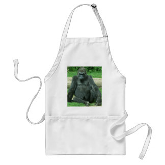 Mürrischer Tiefland-Gorilla Schürze