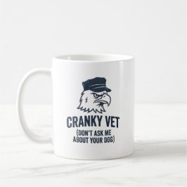 Mürrischer Veteranen-Becher Kaffeetasse