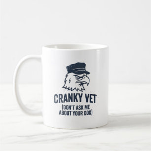 Mürrischer Veteranen-Becher Kaffeetasse