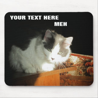 Mürrisches Muffin hasst Ihren Titel Mousepad