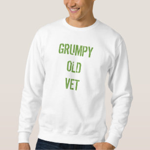 Mürrisches Tierärzte "MÜRRISCHER ALTER TIERARZT Sweatshirt