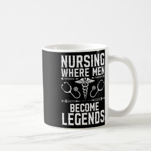 Murse Male Nurse Student Man Nurses Murse Rn Gradu Kaffeetasse
