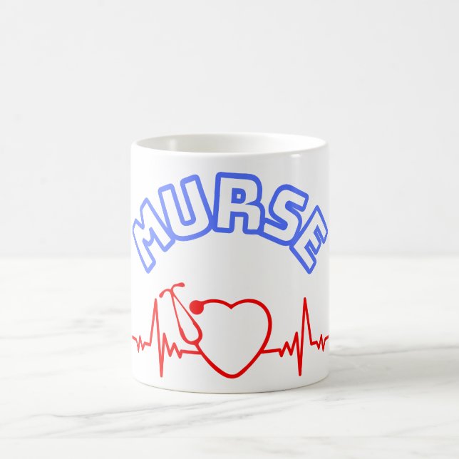 Murse Man Nurse Männer Krankenschwester männliche  Kaffeetasse (Mittel)