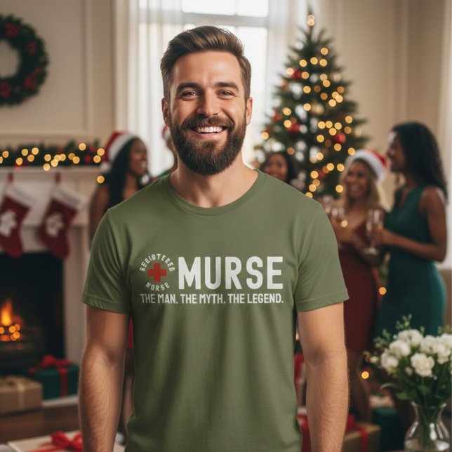 Murse The Man The Myth The Legend RN Nurse Shirt (Murse The Man The Myth The Legend RN Nurse Shirt)