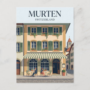 Murten Schweiz Postkarte