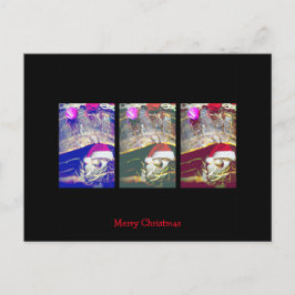 Murtern der Weihnachtsschildkröte Feiertagspostkarte