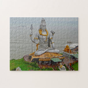 Murudeshwar Arabisches Meer Karnataka Gopuram Konk Puzzle