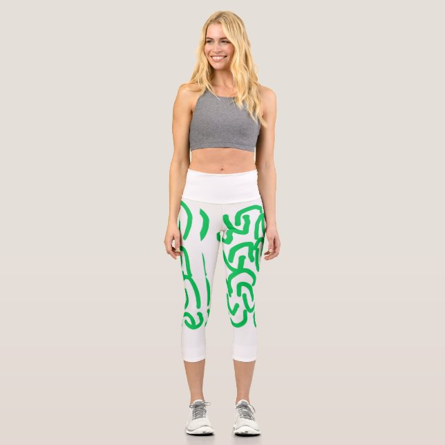 Murugi Apparel High Waisted Capris (Vorderseite)