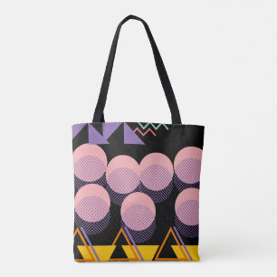 Murugi Bags & Zubehör Noir Geometry Tote Beutel
