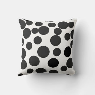 Murugi Decor Polka Dots Throw Kissen
