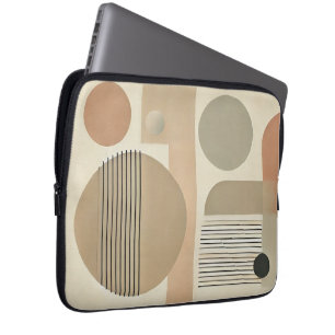 Murugi ech Accessories Golden-Era-StripeS Neopren Laptopschutzhülle