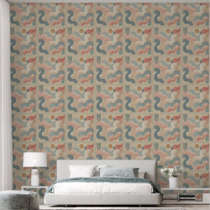 Murugi Home & Decor Harmonische Farbtöne Texturier Tapete