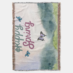 Murugi Luxe Beddings Spring Throw Blanket Decke