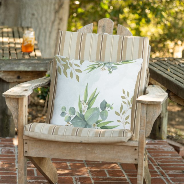 Murugi Luxe Zuhause & Decor Verdant Elegance Außen Kissen (Stuhl )