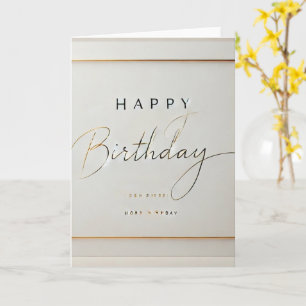 Murugi Moments geflochtene Geburtstagskarten Karte