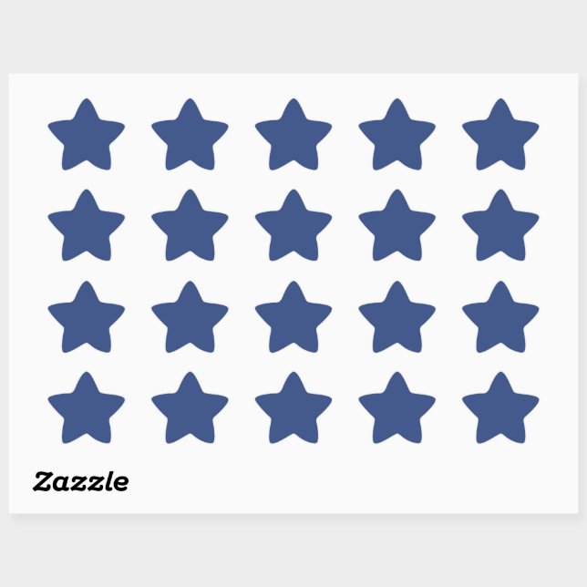 Murugi Stationery Co Azure Star Stickers (Blatt)