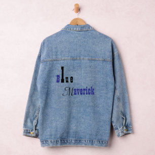 Murugi Wear Blue Maverick Women's Denim Jacket Jeansjacke