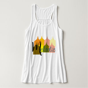 Murugi Wear Melodic Damen BellaCanvas Fließendes R Tank Top