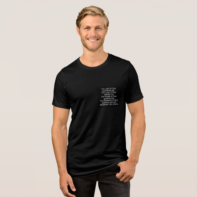 Murugi Wear Men's Bella+Leinwand Tri-mix T - Shirt (Vorderseite voll)
