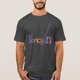 Murugi Wear Non-Chalant Design Basic Dunkler T - S T-Shirt