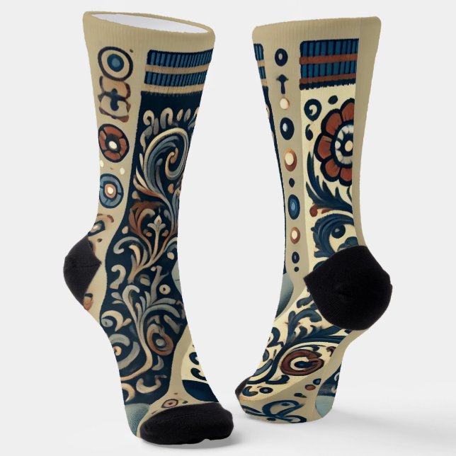 Murugi Wear Timeless Whimsy Nachhaltig Premium Socken (Gewinkelt)