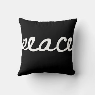 Murugi Zuhause & Decor Black-is-Peace-Kissen Kissen