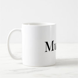 Musafir (English) Traveler Mug Kaffeetasse