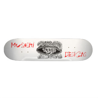 Musashi entwirft DM-Knochen Skateboard