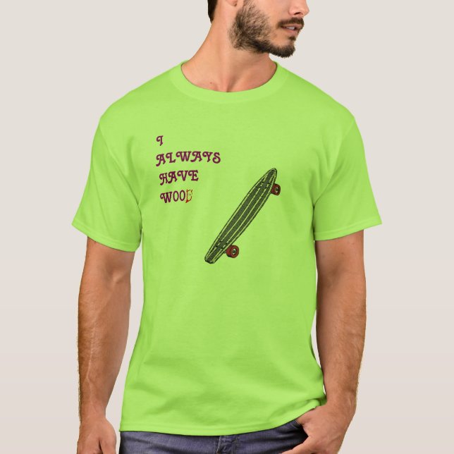 Musashi entwirft Holz T-Shirt (Vorderseite)