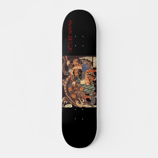 Musashi entwirft Nue Skateboard (Vorne)