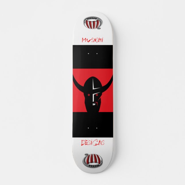 Musashi entwirft Viking-Trennmaschine Skateboard (Vorne)