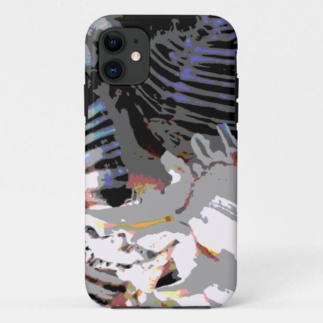 Muschel Abstrakt Case-Mate iPhone Hülle (Rückseite)