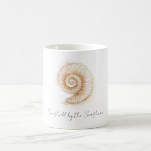 Muschel am Meer Kaffeetasse