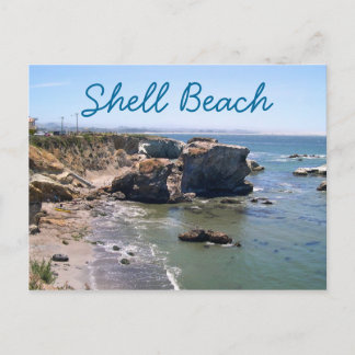 Muschel Beach Travel Postcard Postkarte