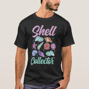 Muschel Collector Beach Seashell Collect Seashells T-Shirt